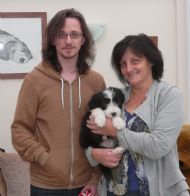Liese & Jack leave for home with Tilly